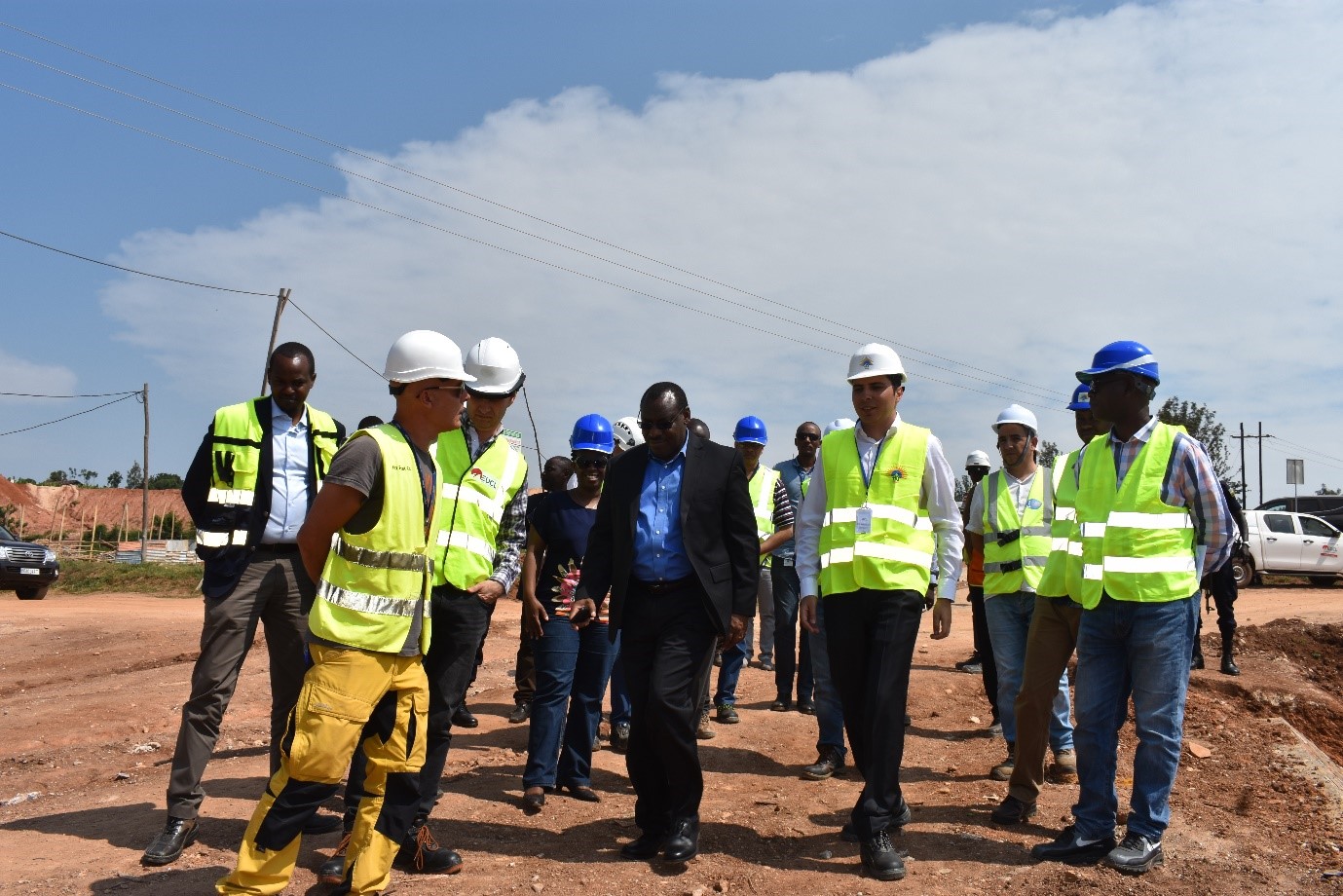 Ministerial Delegation at HQ Power