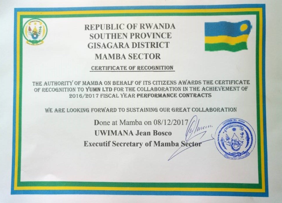 Recognition Ceremony