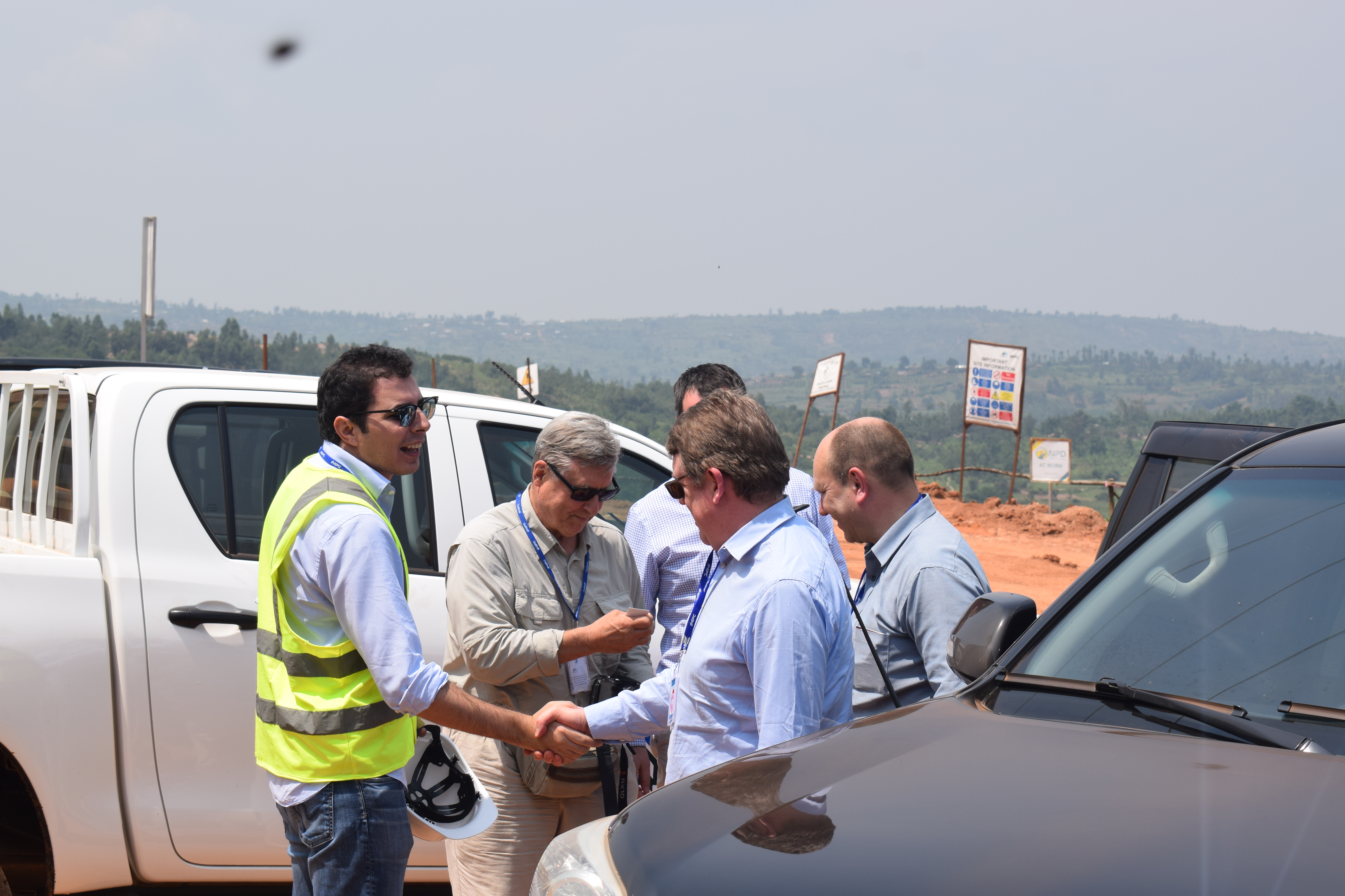 Finnfund delegation arrival